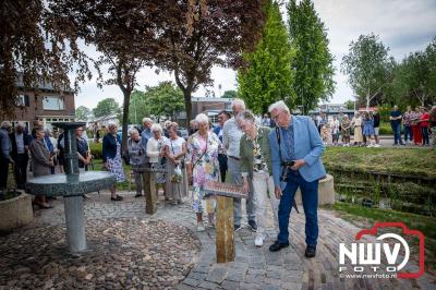 Nieuwe namenmonumenten eren oorlogsslachtoffers in gemeente Elburg - © NWVFoto.nl